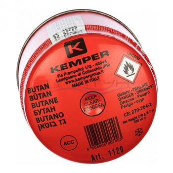 Газ одноразовый красный KEMPER 190 1120