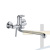 Смеситель однорычажный для ванны длинный излив переключатель в корпусе хром, HB2215
