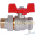 Кран шаровый c американкой ROMMER 3/4