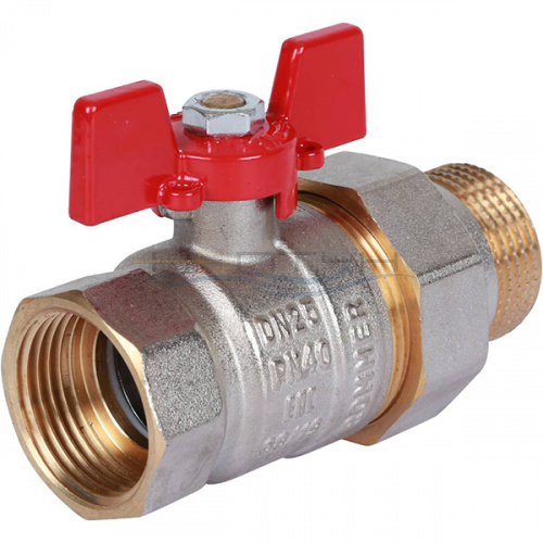 Кран шаровый c американкой ROMMER 1