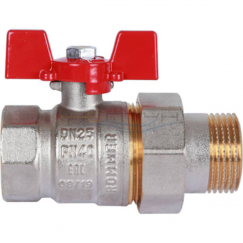 Кран шаровый c американкой ROMMER 1