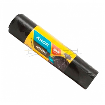 Пакет для мусора черные 240 л (10 шт.)