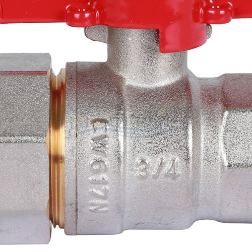 Кран шаровый c американкой ROMMER 3/4