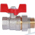 Кран шаровый c американкой ROMMER 3/4