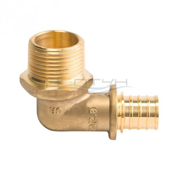 Угольник 16×1/2″ нр Vieir для труб из сшитого полиэтилена аксиальный VRP163LM