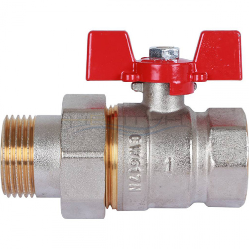 Кран шаровый c американкой ROMMER 1
